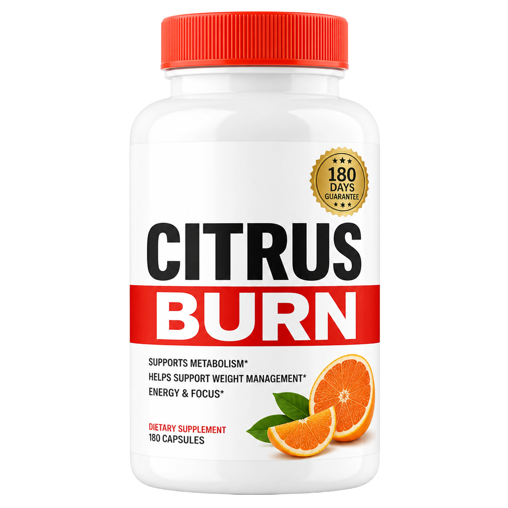 CitrusBurn dietary supplement bottle